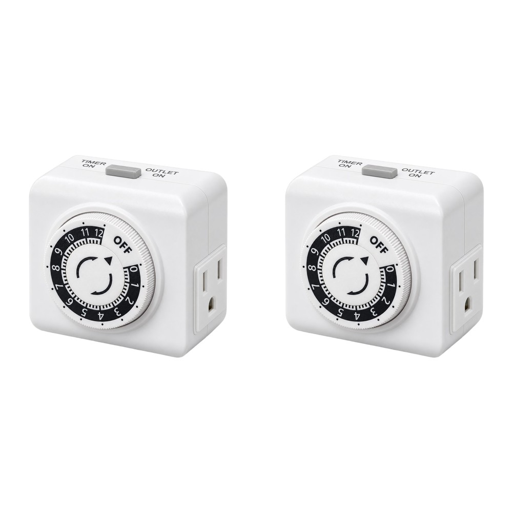 Confezione da 2 Prese Meccanic - Timer Dual Outlet recensione e prezzo