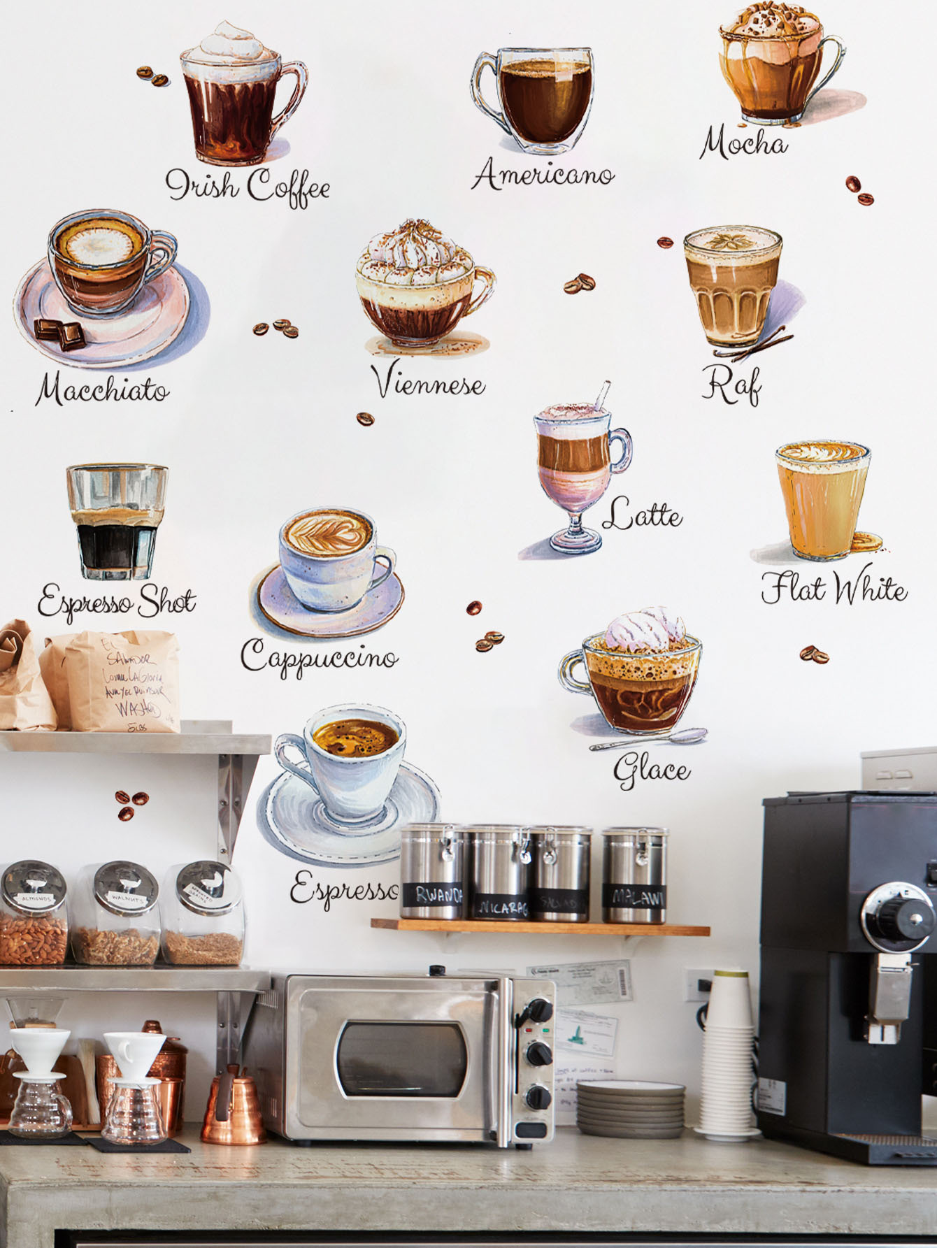 Adesivi Murali a Forma di Tazz - Pvc Panel Background recensione e prezzo